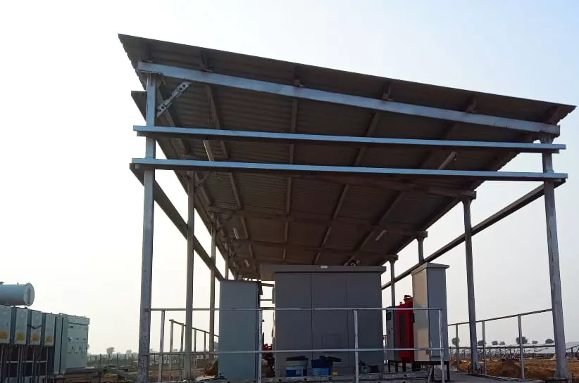 Solar Park Inverter Rooms
